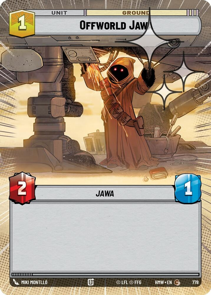 Image for Offworld Jawa (Hyperspace Foil) (778) [Homeworlds] - Star Wars: Unlimited