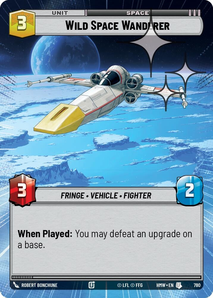 Image for Wild Space Wanderer (Hyperspace Foil) (780) [Homeworlds] - Star Wars: Unlimited