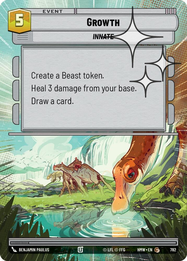 Image for Growth (Hyperspace Foil) (782) [Homeworlds] - Star Wars: Unlimited