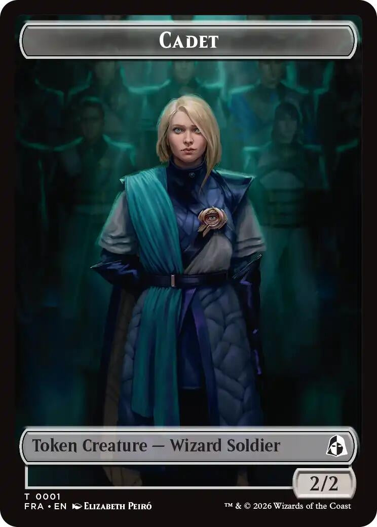 Cadet // Beast Double-Sided Token [Reality Fracture]