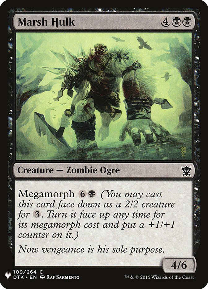 Marsh Hulk (109) [The List Reprints]