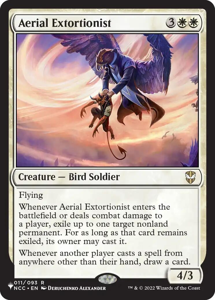 Image for Aerial Extortionist (11) [The List Reprints] - Magic: The Gathering