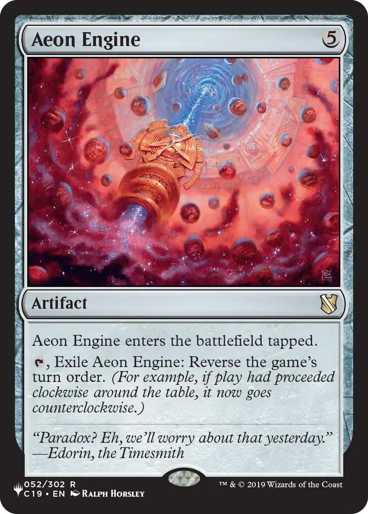 Image for Aeon Engine (52) [The List Reprints] - Magic: The Gathering