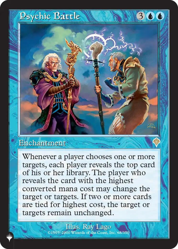 Image for Psychic Battle (68) [The List Reprints] - Magic: The Gathering