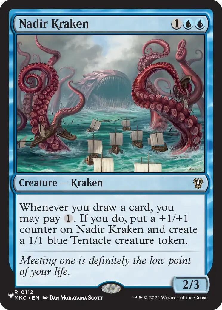 Image for Nadir Kraken (112) [The List Reprints] - Magic: The Gathering