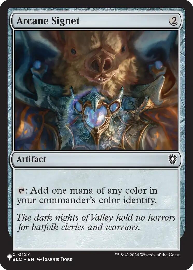Image for Arcane Signet (BLC) (127) [The List Reprints] - Magic: The Gathering