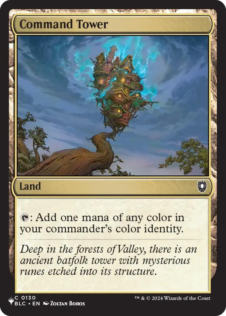 Image for Command Tower (BLC) (130) [The List Reprints] - Magic: The Gathering