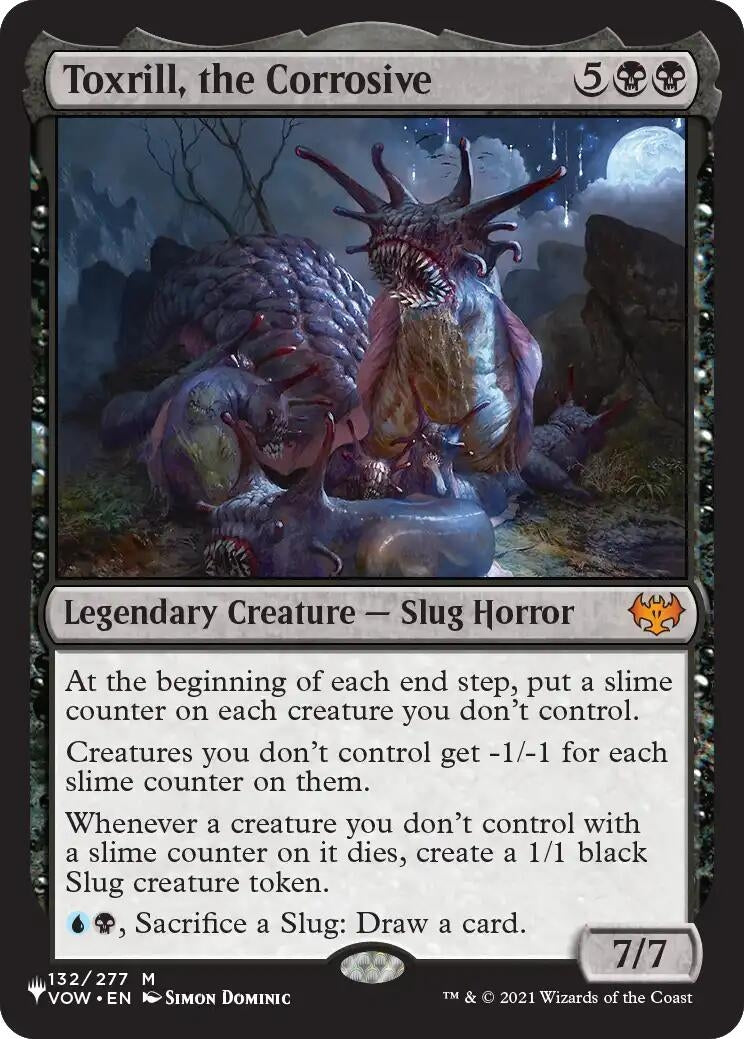 Image for Toxrill, the Corrosive (132) [The List Reprints] - Magic: The Gathering