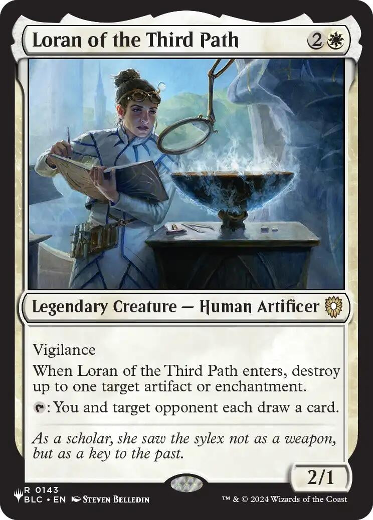 Image for Loran of the Third Path (143) [The List Reprints] - Magic: The Gathering