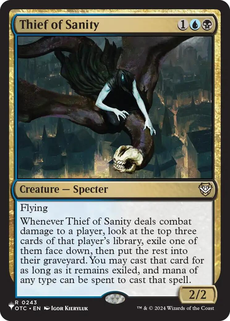 Image for Thief of Sanity (243) [The List Reprints] - Magic: The Gathering