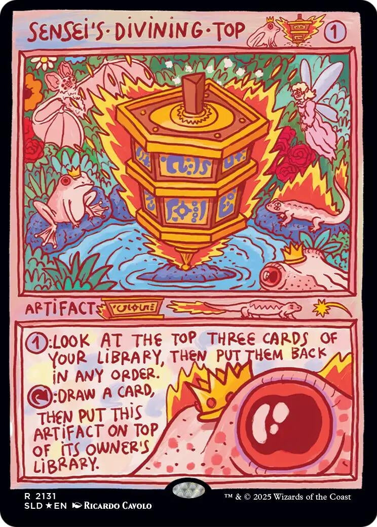 Image for Sensei's Divining Top (2131) [Secret Lair Drop Series] - Magic: The Gathering