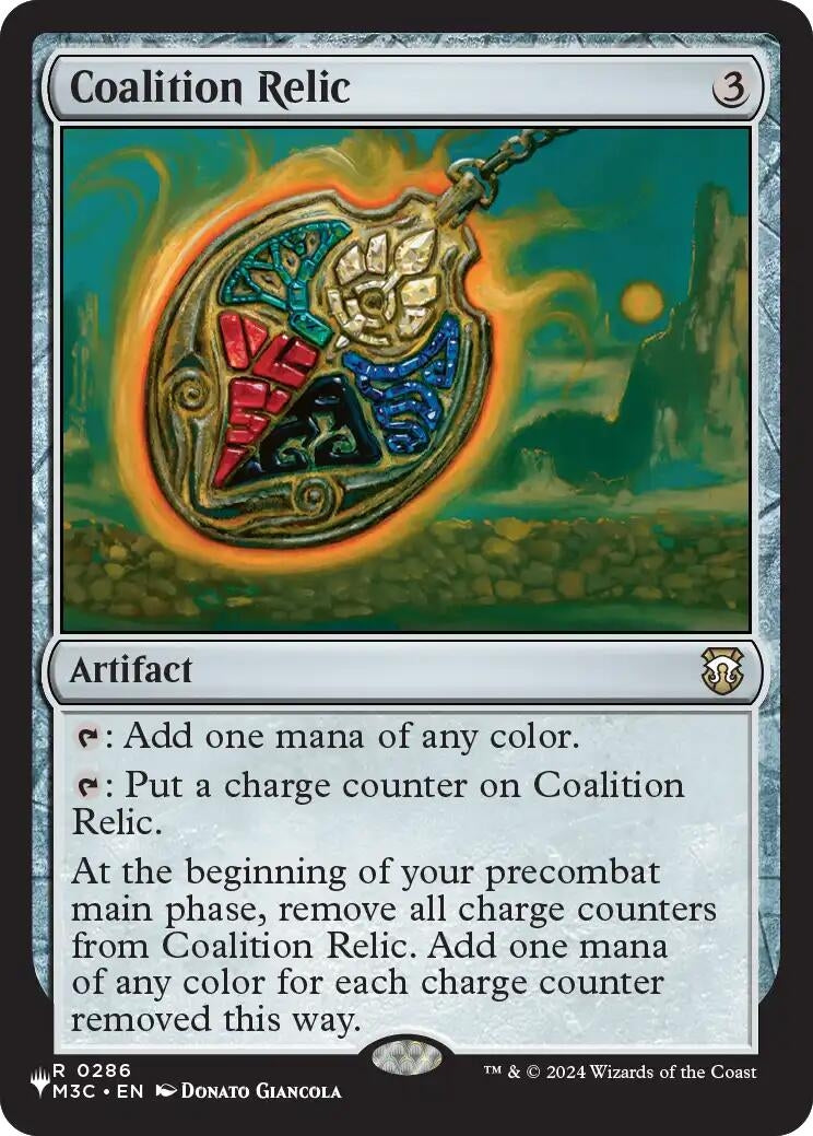 Image for Coalition Relic (M3C) (286) [The List Reprints] - Magic: The Gathering