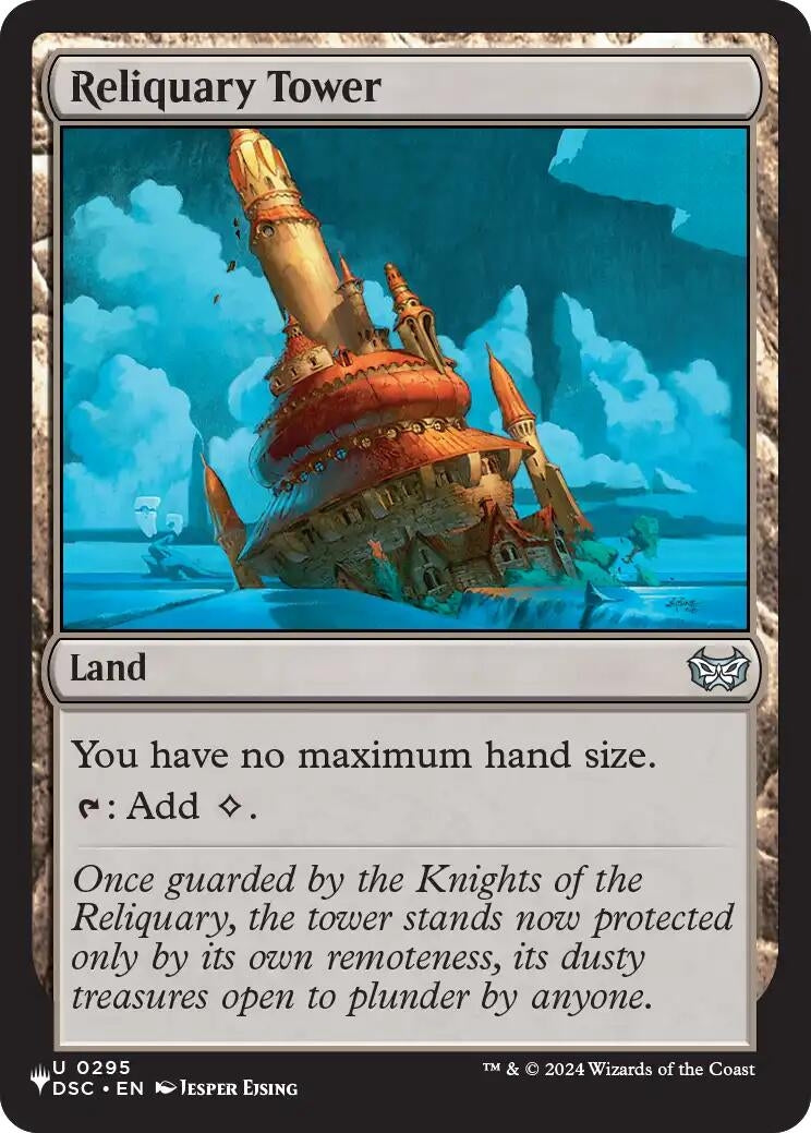 Image for Reliquary Tower (DSC) (295) [The List Reprints] - Magic: The Gathering