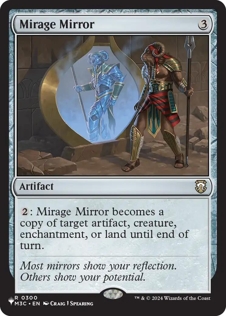 Image for Mirage Mirror (300) [The List Reprints] - Magic: The Gathering