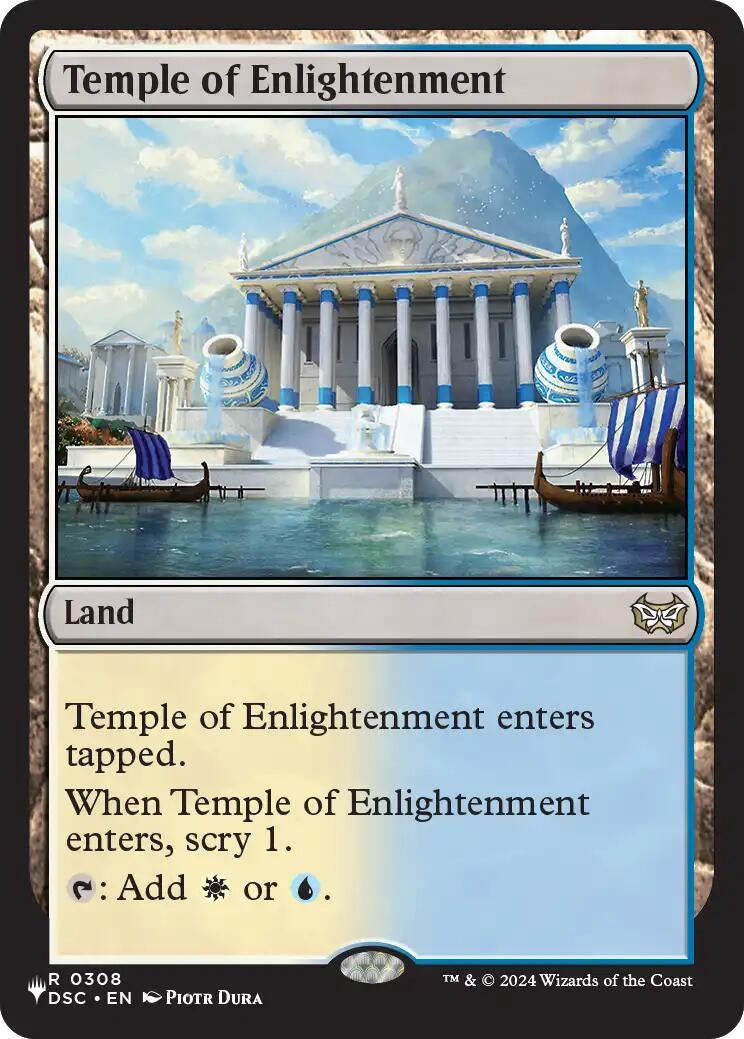 Image for Temple of Enlightenment (308) [The List Reprints] - Magic: The Gathering
