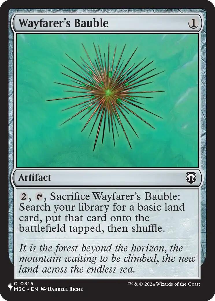 Image for Wayfarer's Bauble (M3C) [The List Reprints] - Magic: The Gathering