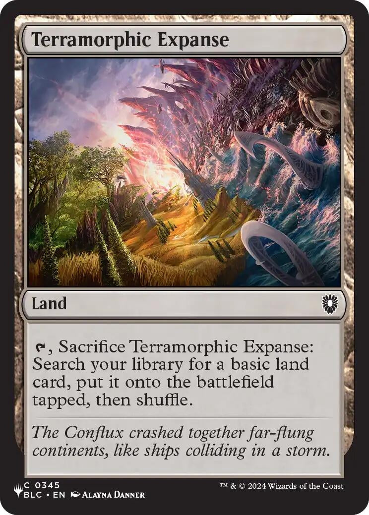 Image for Terramorphic Expanse (BLC) [The List Reprints] - Magic: The Gathering