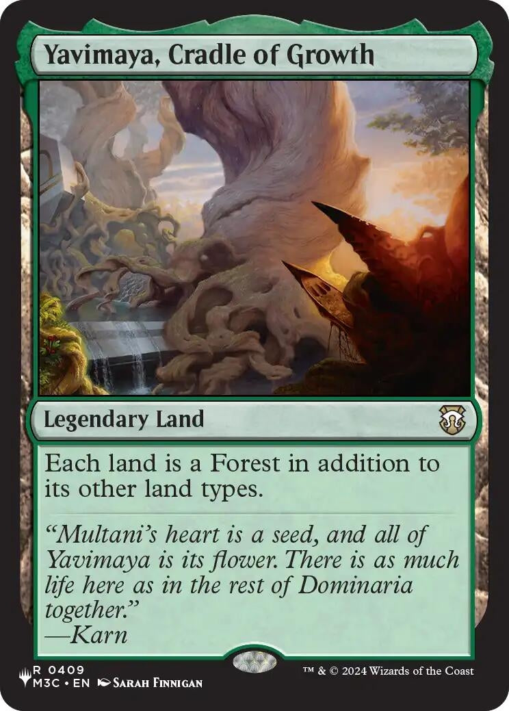 Image for Yavimaya, Cradle of Growth [The List Reprints] - Magic: The Gathering