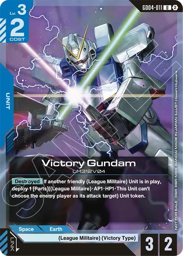 Image for Victory Gundam (Store Tournament Participation Pack 06) (GD04-011) [Gundam Promotional Cards] - Gundam Card Game