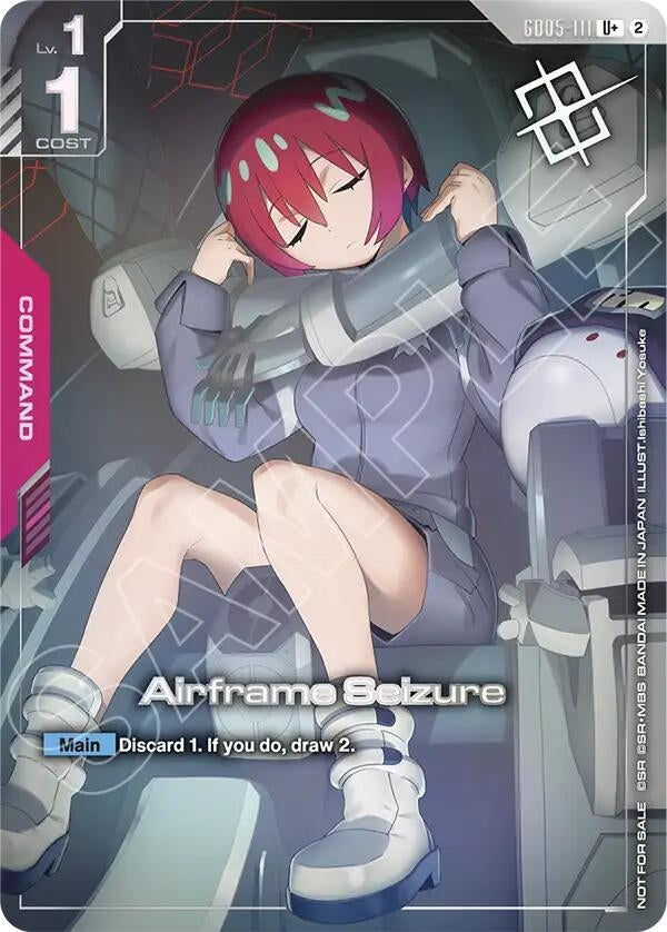Image for Airframe Seizure (Store Tournament Winner Pack 06) (GD05-111) [Gundam Promotional Cards] - Gundam Card Game