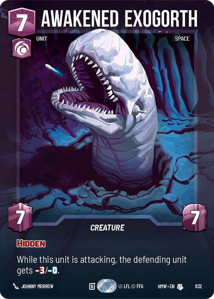 Image for Awakened Exogorth (Prestige) (832) [Homeworlds] - Star Wars: Unlimited