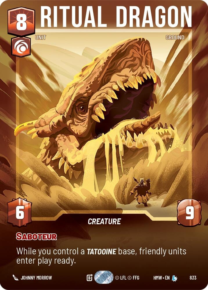 Image for Ritual Dragon (Prestige) (833) [Homeworlds] - Star Wars: Unlimited