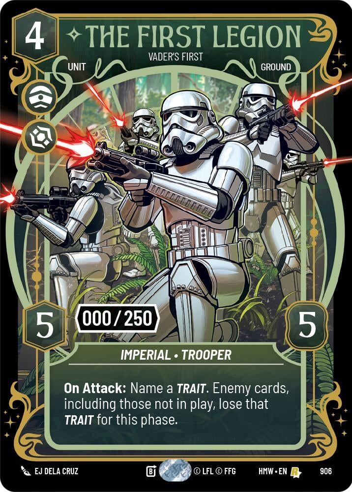 Image for The First Legion - Vader's Fist (Serialized) (906) [Homeworlds] - Star Wars: Unlimited