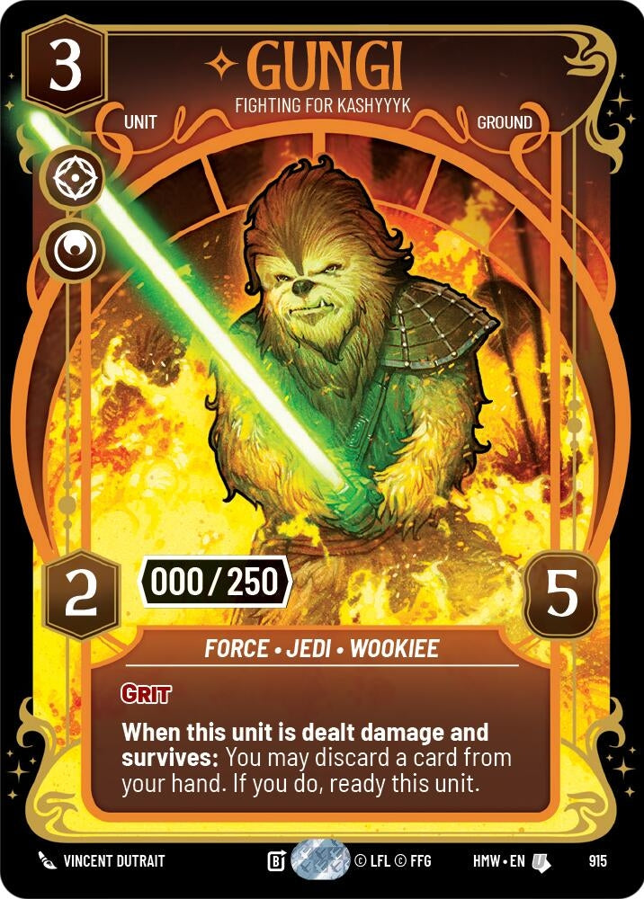 Image for Gungi - Fighting for Kashyyyk (Serialized) (915) [Homeworlds] - Star Wars: Unlimited