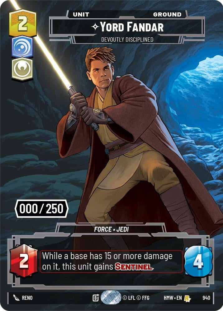 Image for Yord Fandar - Devoutly Disciplined (Serialized) (940) [Homeworlds] - Star Wars: Unlimited