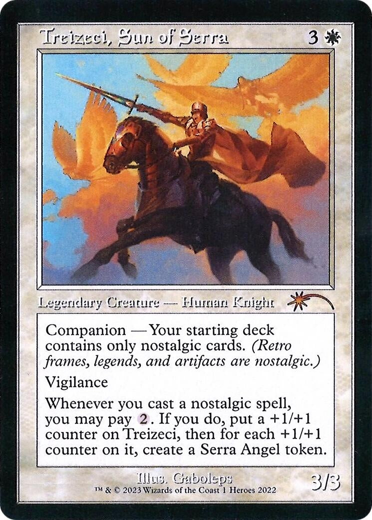 Image for Treizeci, Sun of Serra [Unique and Miscellaneous Promos] - Magic: The Gathering