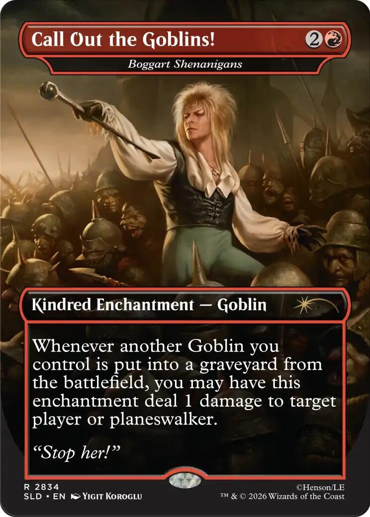 Image for Call Out the Goblins! - Boggart Shenanigans (2834) [Secret Lair Drop Series] - Magic: The Gathering