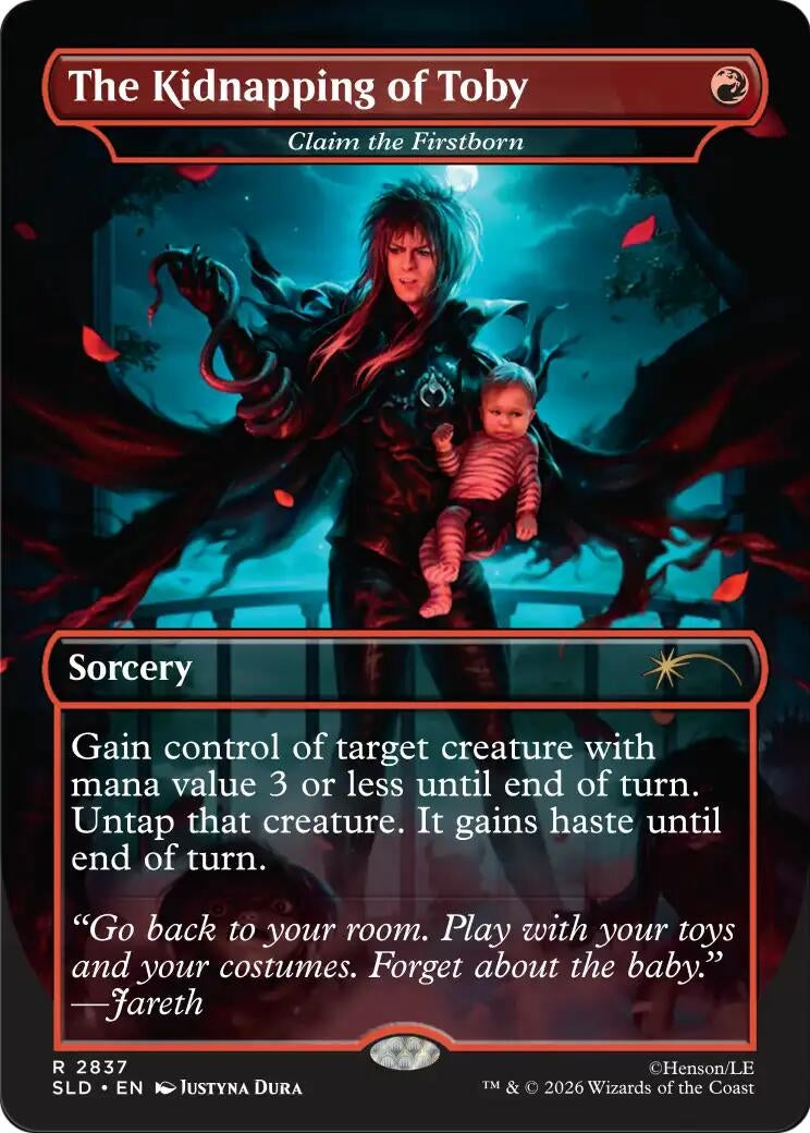 Image for The Kidnapping of Toby - Claim the Firstborn (2837) [Secret Lair Drop Series] - Magic: The Gathering