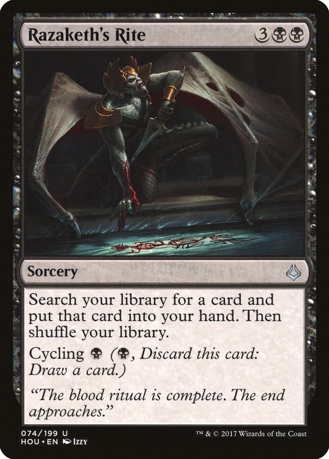 Razaketh's Rite (74) [Hour of Devastation]