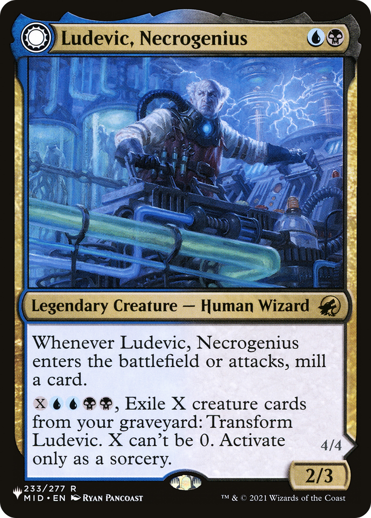 Ludevic, Necrogenius (233) [The List Reprints]