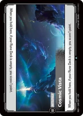 Image for Cosmic Vista (160/167) [Radiance] - Riftbound: League of Legends Trading Card Game