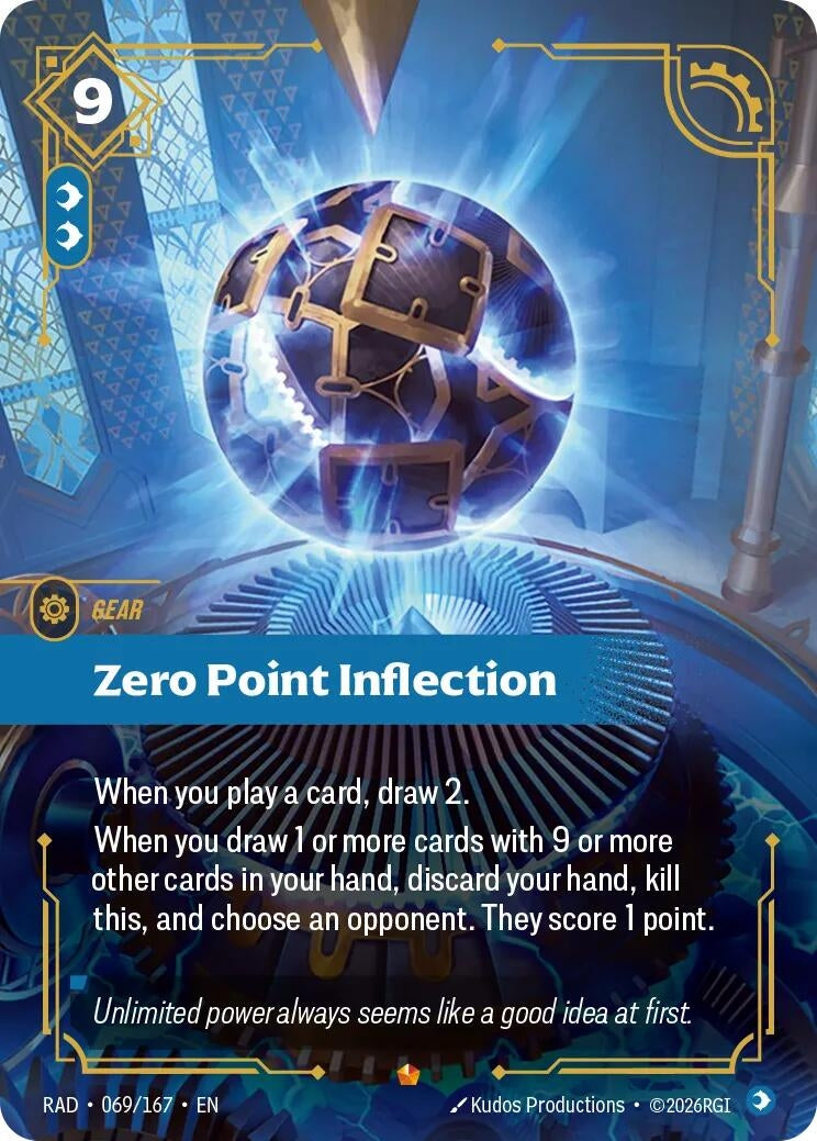 Image for Zero Point Inflection (069/167) [Radiance] - Riftbound: League of Legends Trading Card Game