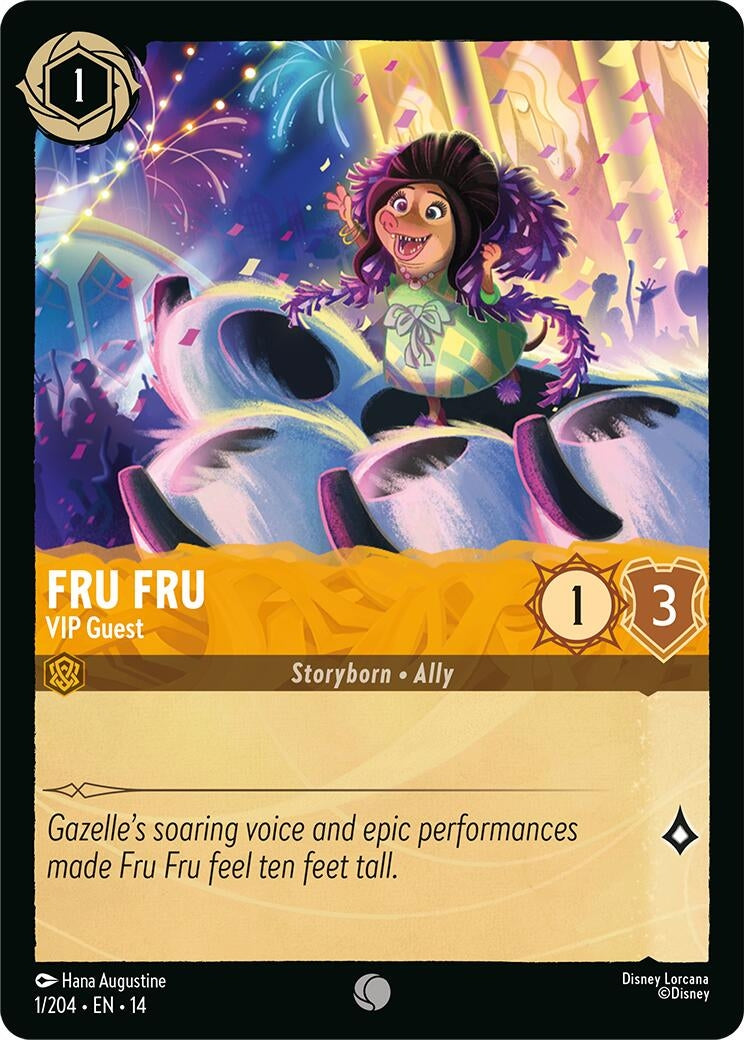 Image for Fru Fru - VIP Guest (1/204) [Hyperia City] - Disney Lorcana