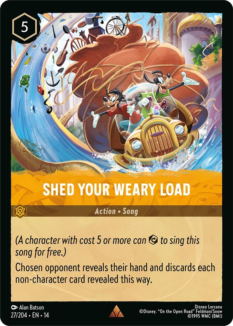 Image for Shed Your Weary Load (27/204) [Hyperia City] - Disney Lorcana