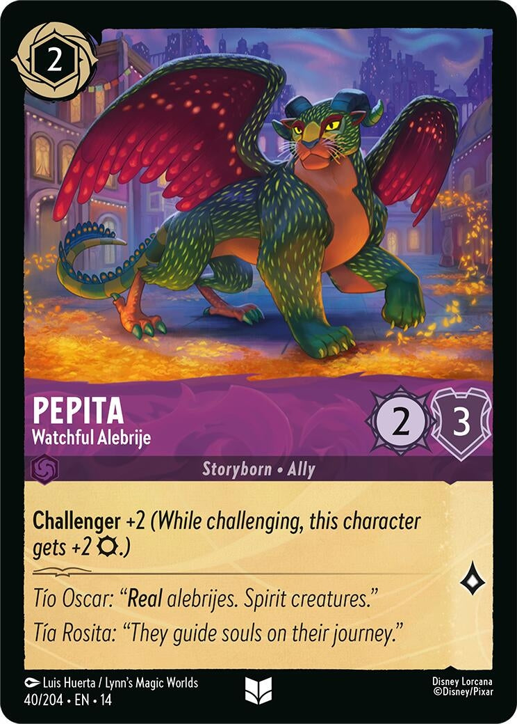 Image for Pepita - Watchful Alebrije (40/204) [Hyperia City] - Disney Lorcana