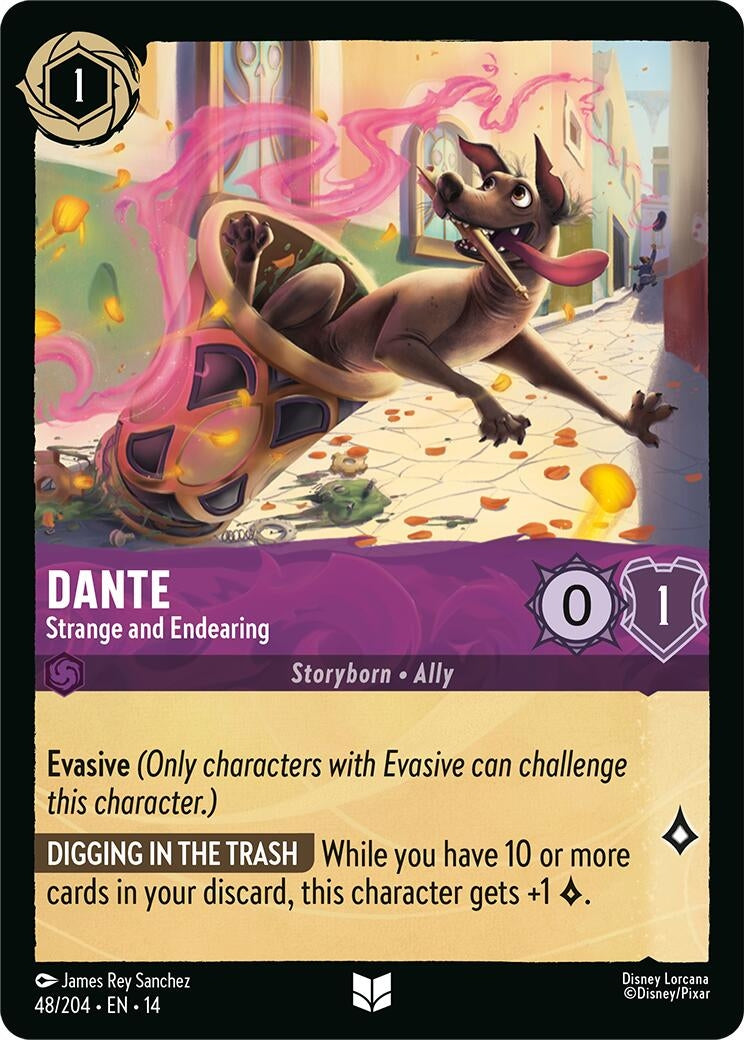 Image for Dante - Strange and Endearing (48/204) [Hyperia City] - Disney Lorcana
