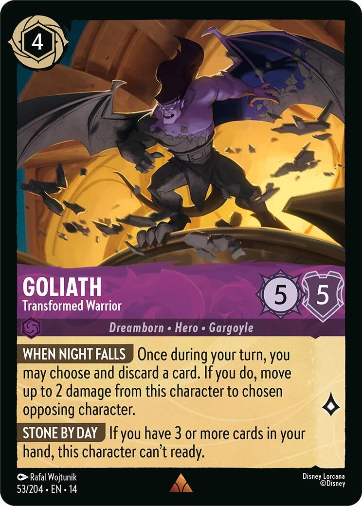 Image for Goliath - Transformed Warrior (53/204) [Hyperia City] - Disney Lorcana