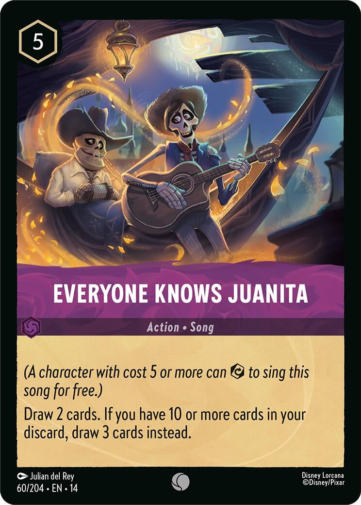 Image for Everyone Knows Juanita (60/204) [Hyperia City] - Disney Lorcana