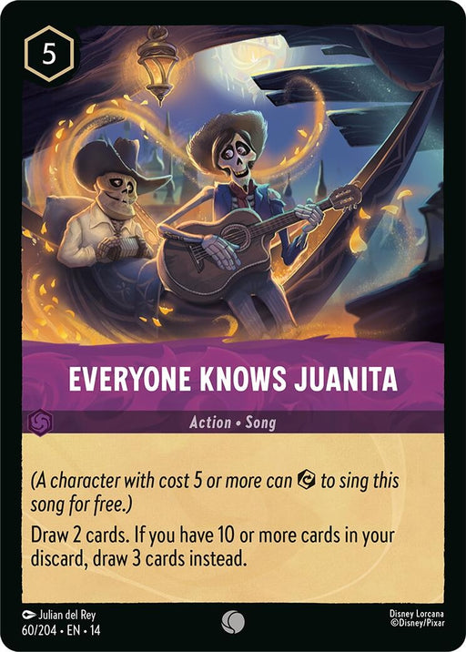 Image for Everyone Knows Juanita (60/204) [Hyperia City] - Disney Lorcana