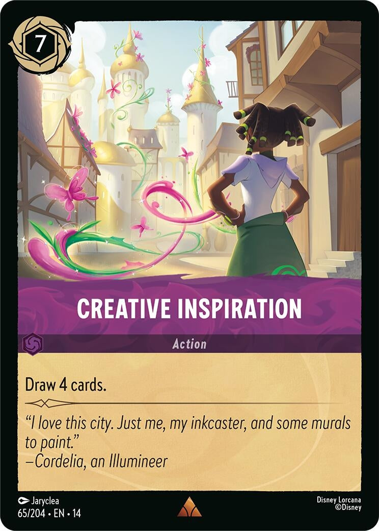 Image for Creative Inspiration (65/204) [Hyperia City] - Disney Lorcana