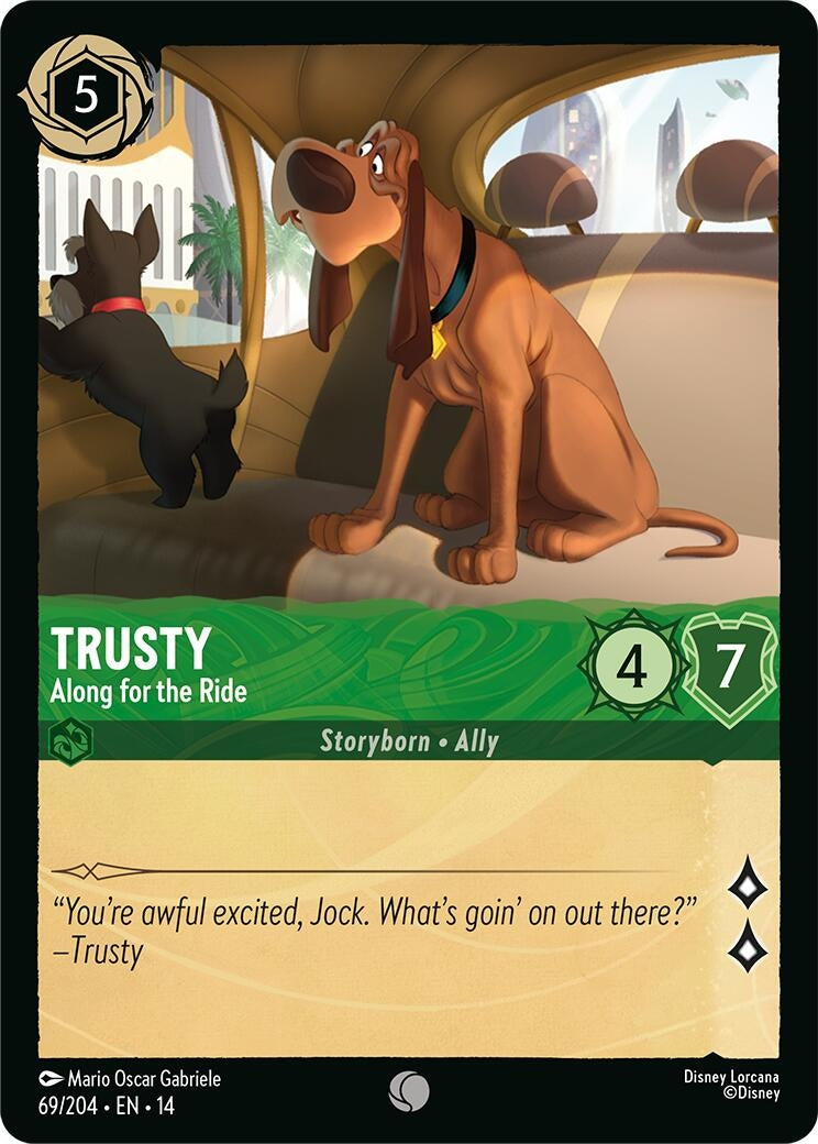 Image for Trusty - Along for the Ride (69/204) [Hyperia City] - Disney Lorcana