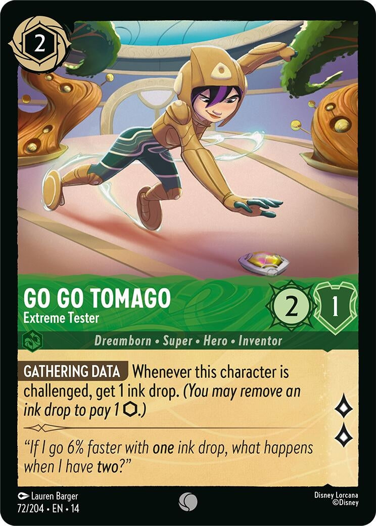 Image for Go Go Tomago - Extreme Tester (72/204) [Hyperia City] - Disney Lorcana