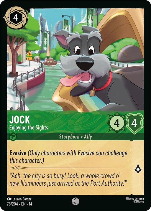 Image for Jock - Enjoying the Sights (78/204) [Hyperia City] - Disney Lorcana