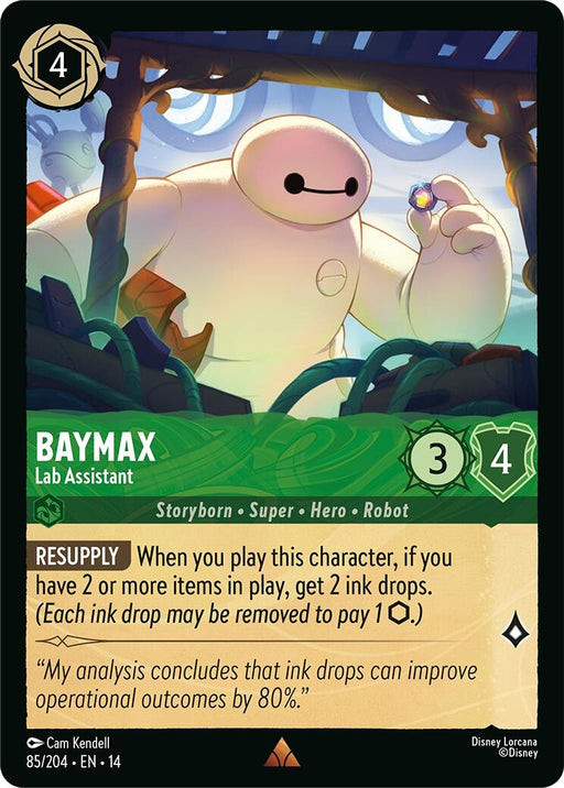 Image for Baymax - Lab Assistant (85/204) [Hyperia City] - Disney Lorcana