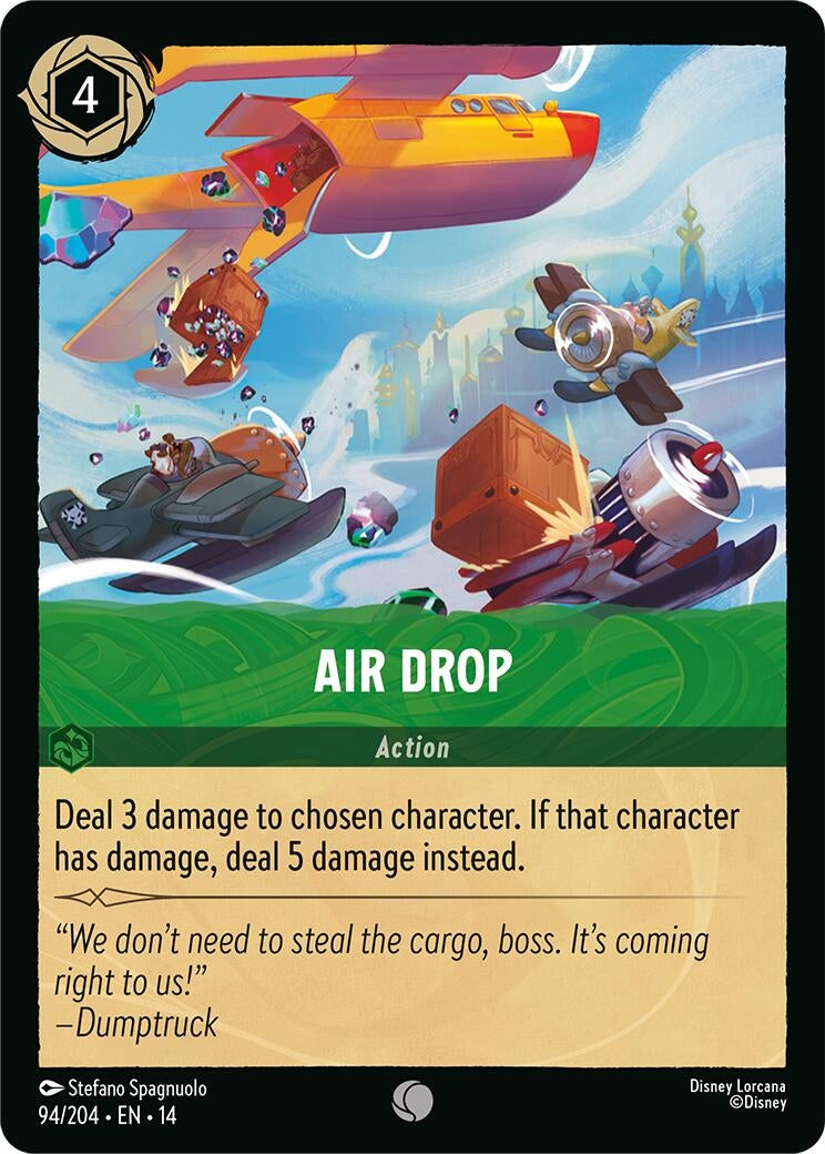 Image for Air Drop (94/204) [Hyperia City] - Disney Lorcana