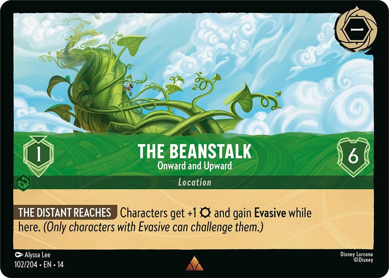 Image for The Beanstalk - Onward and Upward (102/204) [Hyperia City] - Disney Lorcana